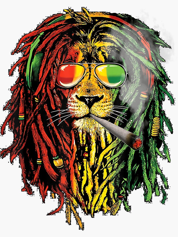 Reggae Music Lovers Tshirt, Jamaican Royal Lion T-Shirt Reggae Music Lovers Tshirt, Jamaican Royal Lion T-Shirt