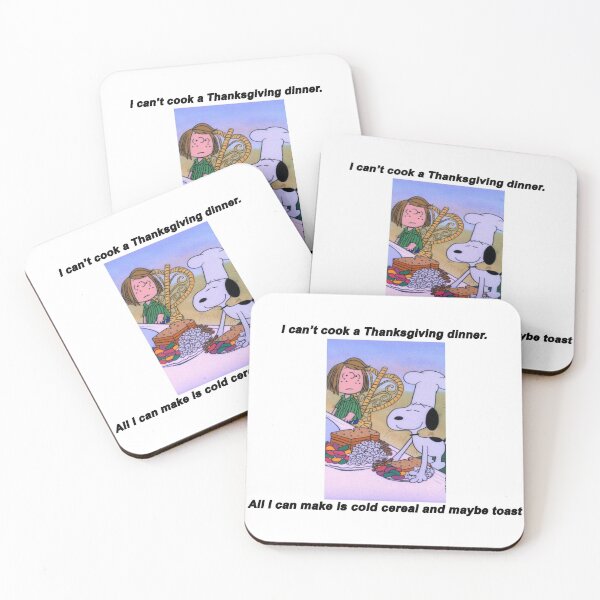 Item preview, I can't cook a Thanksgiving dinner. All I can make is cold cereal and maybe toast designed and sold by Swirlstache.