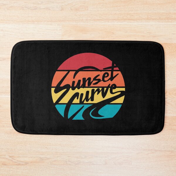 Item preview, Sunset Curve on colored sunset designed and sold by NiceSign.