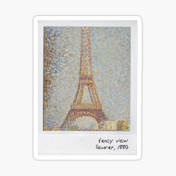Vista previa del artículo con la obra «Seurat - vista elegante», diseñado y vendido por pripple.