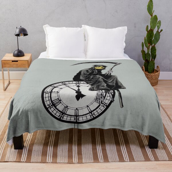 Item preview, Banksy Grim Reaper - Your Time Is Up designed and sold by WE-ARE-BANKSY.