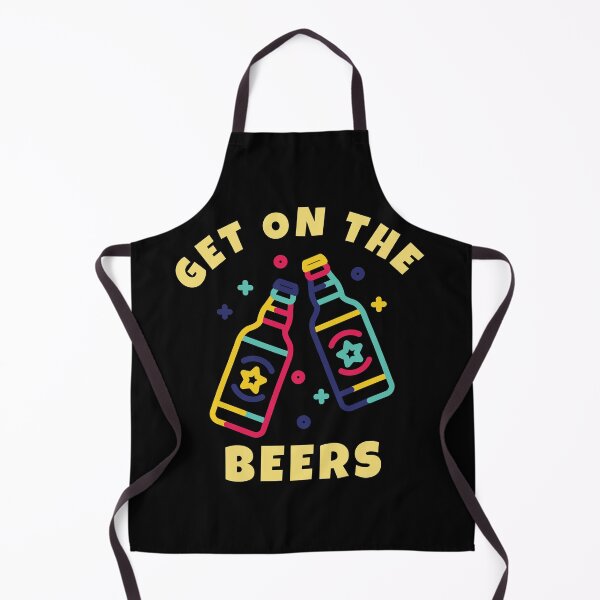 Artikelvorschau, Daniel Andrews GET ON THE BIER Cheers Glasses Bright 80s entworfen und verkauft von a-little-ink.