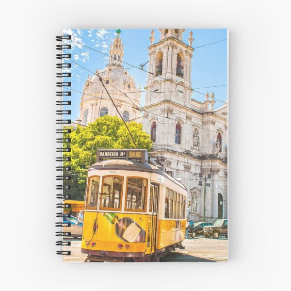 Item preview, Nostalgic Lisbon Tram on City Street Old Europe designed and sold by MindChirp.