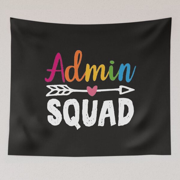 Item preview, Admin squad teacher Office Squad designed and sold by ScatterbrainTee.