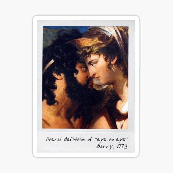 Vista previa del artículo con la obra «james barry - ojo a ojo», diseñado y vendido por pripple.