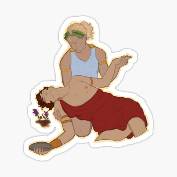Item preview, Apollo and Hyacinthus designed and sold by moonshadovv.