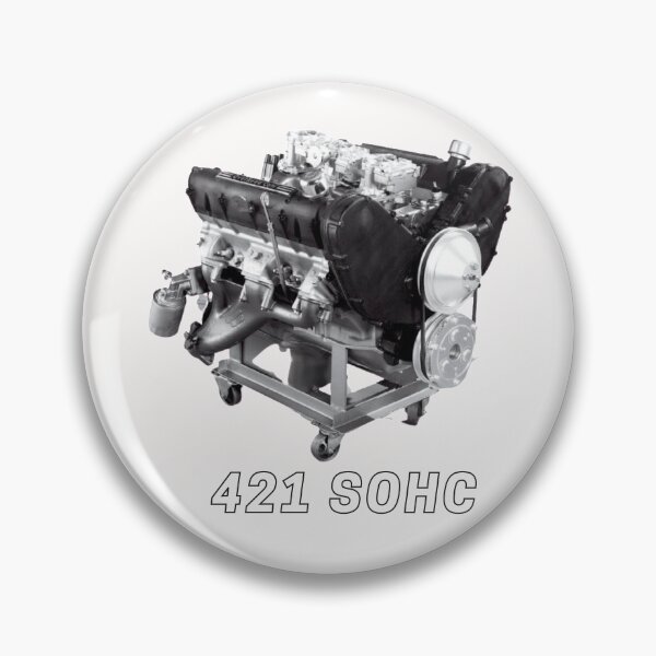 Item preview,  PONTIAC 421 SOHC Royal Bobcat racing engine designed and sold by RBOJCK.