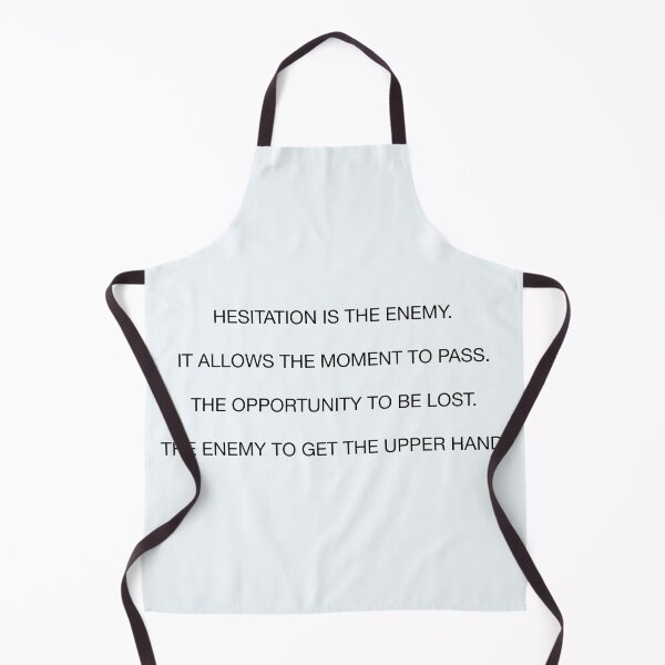 Item preview, Jocko Willink Hesitation Is The Enemy Quote  designed and sold by JamiePullThatUp.