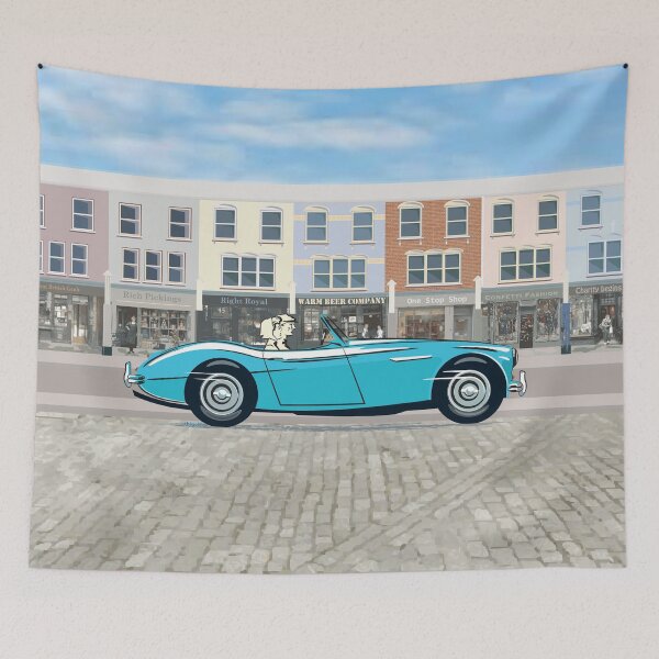 Item preview, Healey Blue AH 3000 in 1959 launch promotion style  designed and sold by Bigs66.