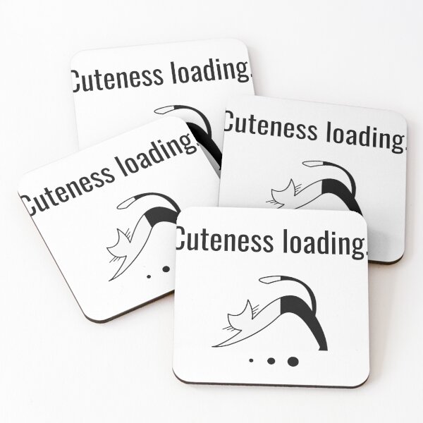 Item preview, Cuteness loading...Fun design for cat lovers. designed and sold by sketchypages.