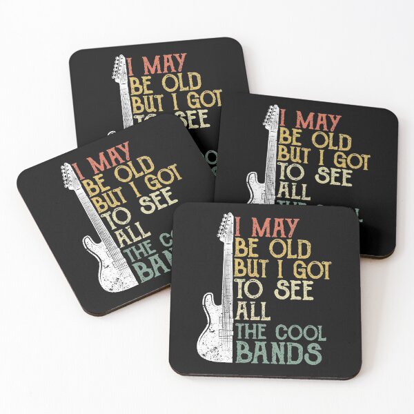 Item preview, I May Be Old But I Got To See All The Cool Bands Vintage Style designed and sold by meedTee.