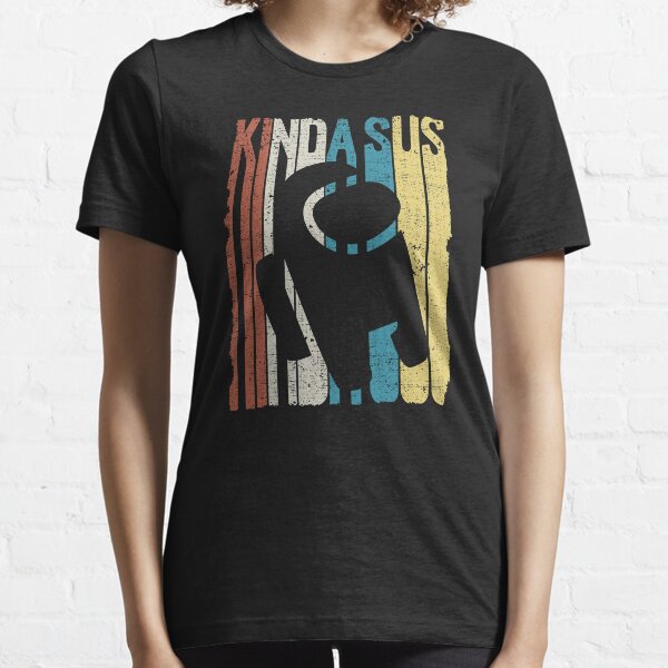 Among Us Kinda Sus Retro Camiseta esencial