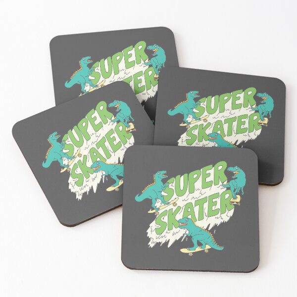 Item preview, Super Dino Skater designed and sold by wazoosi.