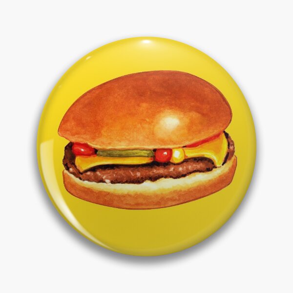Artikelvorschau, Cheeseburger 5 Muster - Gelb entworfen und verkauft von Kelly Gilleran.