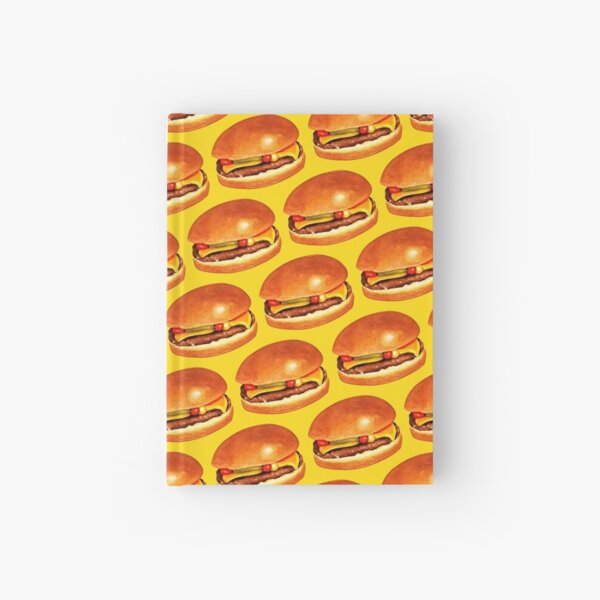 Item preview, Cheeseburger 5 Pattern - Yellow designed and sold by Kelly  Gilleran.