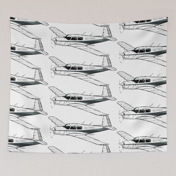 Item preview, Mooney M20C N5746Q designed and sold by Michael Garber.