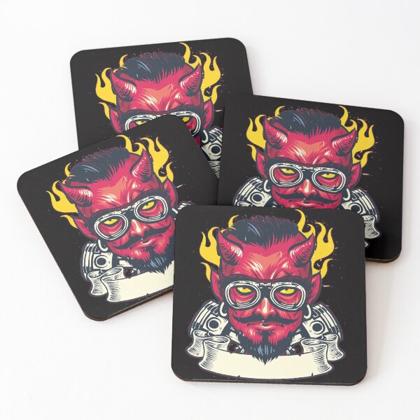 Item preview, Demon or Devil Mascot Head designed and sold by teemix.