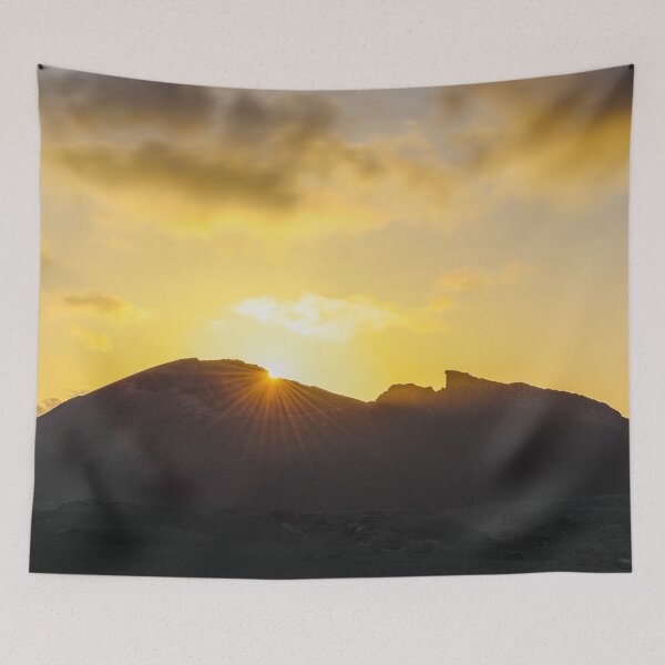 Item preview, Sunset behind Volcan del Cuervo designed and sold by iCimages.net.