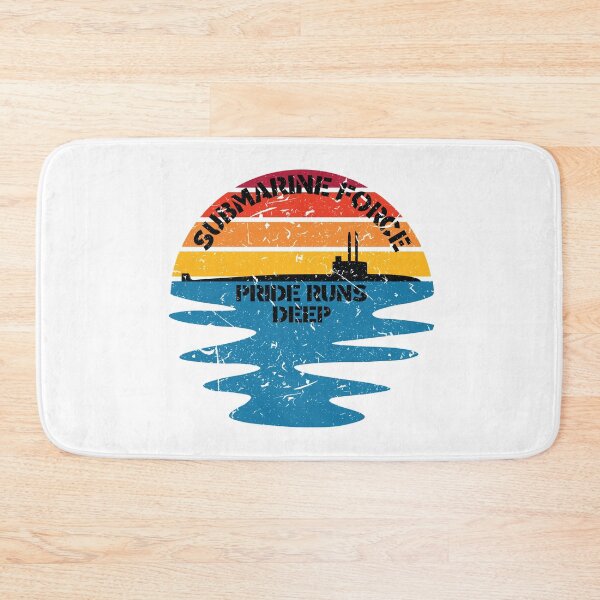 Item preview, Sunset Sub Force Pride Runs Deep Distressed  designed and sold by MadMando.