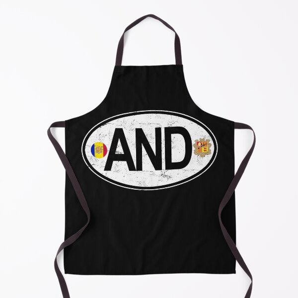 Item preview, Andorra Oval Country Code Decal designed and sold by rogue-design.
