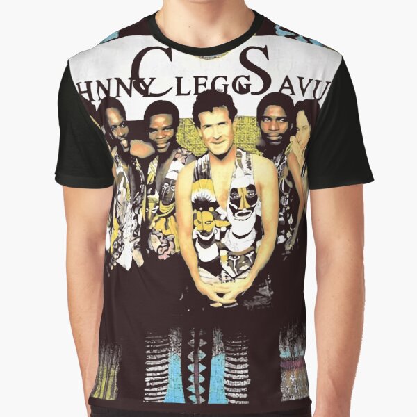 90s Johnny Clegg and Savuka One World Graphic T-Shirt