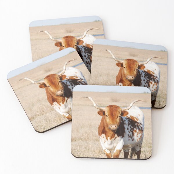 Item preview, Kansas Longhorn in Pasture designed and sold by Suz Garten.