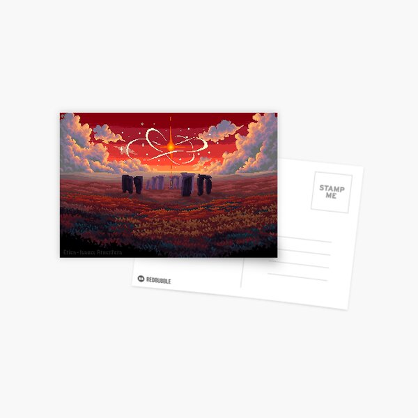 Pixel Stonehenge Postal