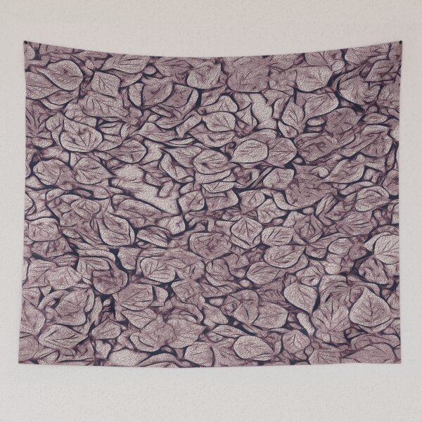 Item preview, Decorative fallen leaves with purple color designed and sold by SulkaCreative.