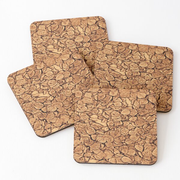 Item preview, Decorative fallen leaves - copper color designed and sold by SulkaCreative.