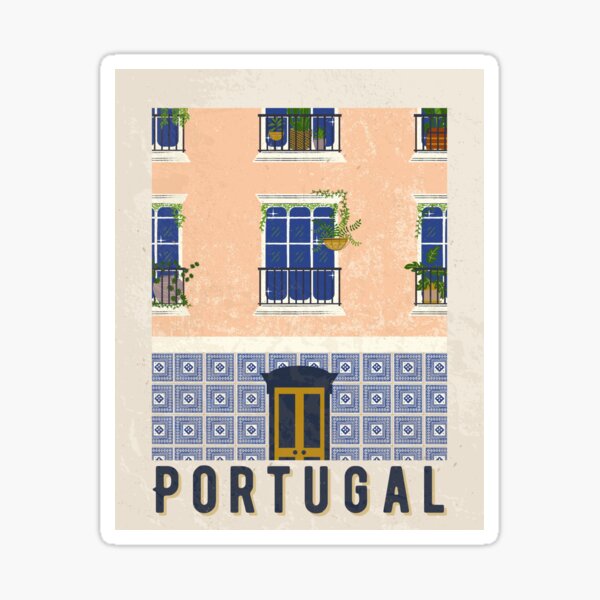 Item preview, Portugal Travel Poster designed and sold by CaseHaus.