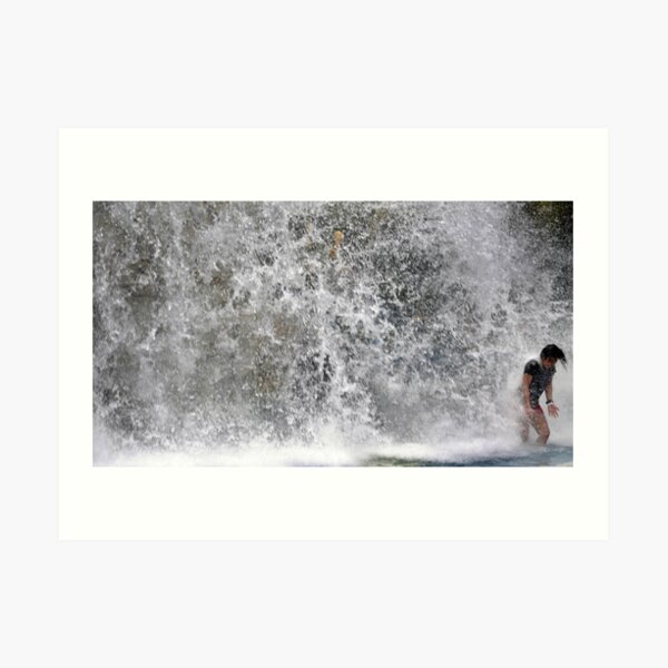 WATER SPLASH Art Print
