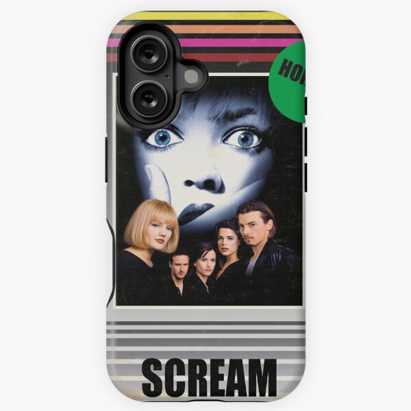 Item preview, Scream 1996 VHS style Horror Movie Poster designed and sold by Matterhorror.