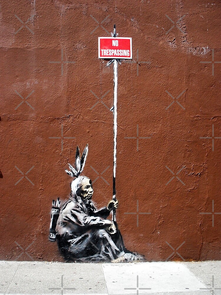 Banksy No Trespassing Poster for Sale by WE-ARE-BANKSY