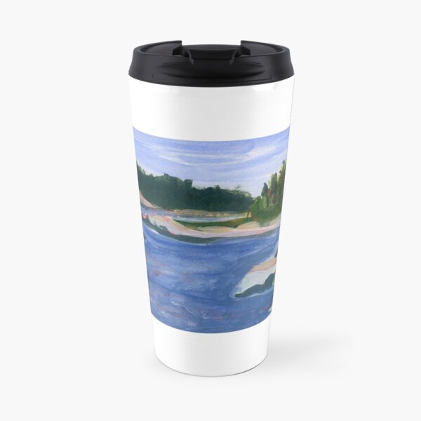 Island Shoreline Travel Coffee Mug