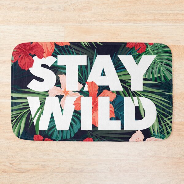 Item preview, Stay Wild Tropical Print designed and sold by kwillhoite.