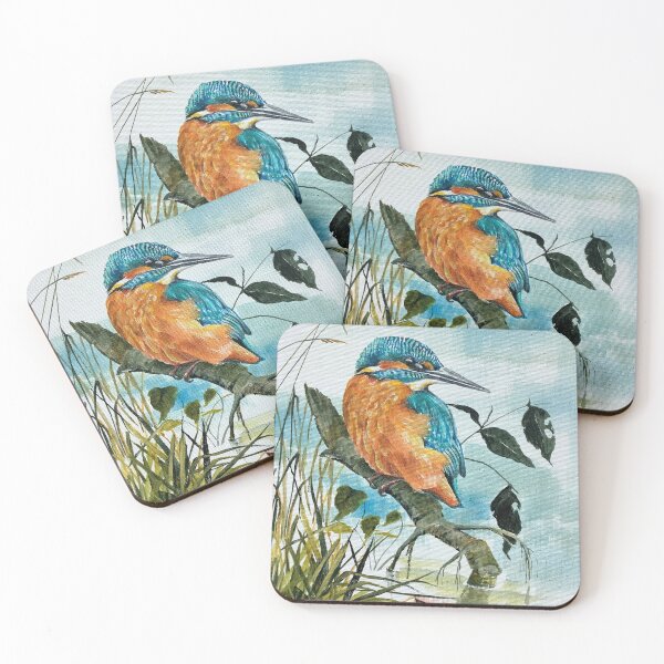 Item preview, Kingfisher along the towpath designed and sold by CPughArtist.
