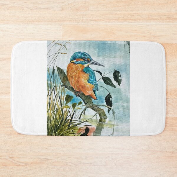 Item preview, Kingfisher along the towpath designed and sold by CPughArtist.
