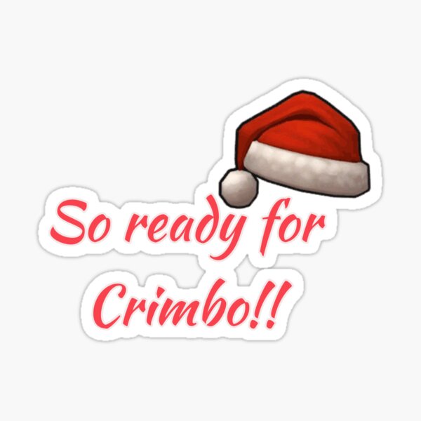 Crimbo Sticker