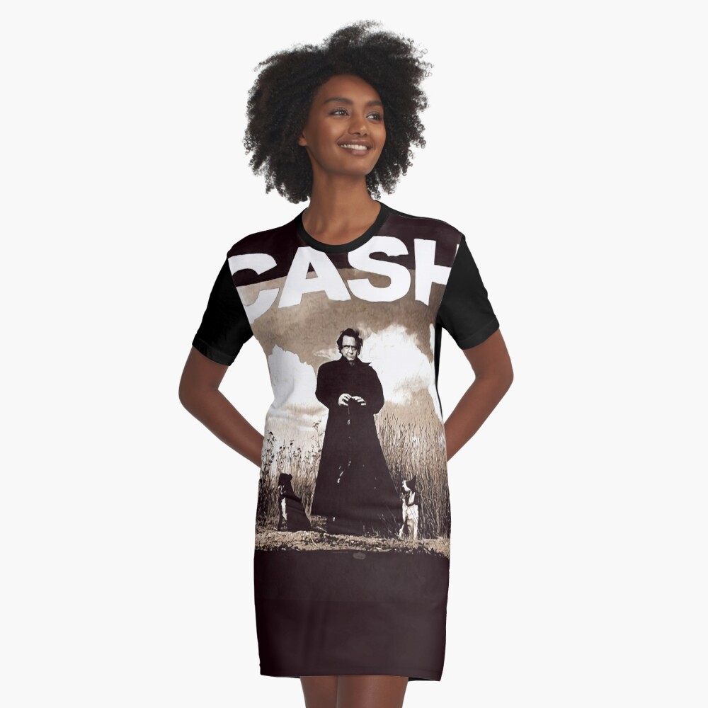 johnny cash t shirt dress