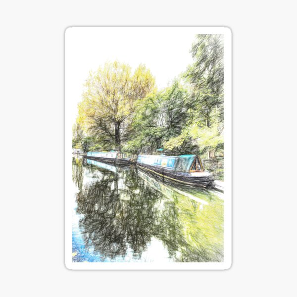 Item preview, Little Venice London Art  designed and sold by Londonimages.