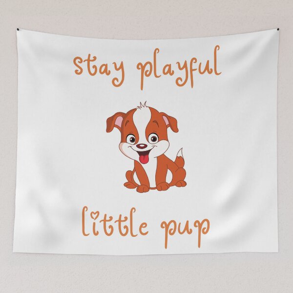 Item preview, Fairy godmother blessings: Stay playful little pup designed and sold by wineandwords.