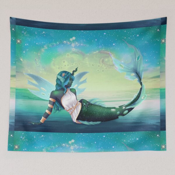 Item preview, Chrysalis of Pisces - 12 Zodiac Ladies designed and sold by ladykraken.
