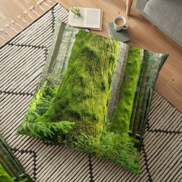 Mossy Trees Floor Pillow