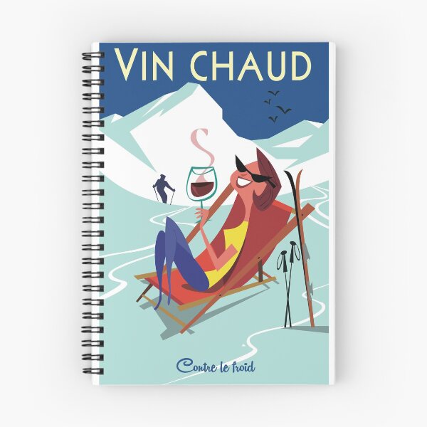 Item preview, Vin Chaud ski poster designed and sold by GAGodel.