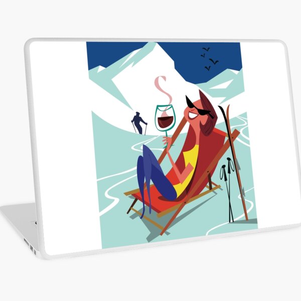 Item preview, Affiche de ski Vin Chaud designed and sold by GAGodel.