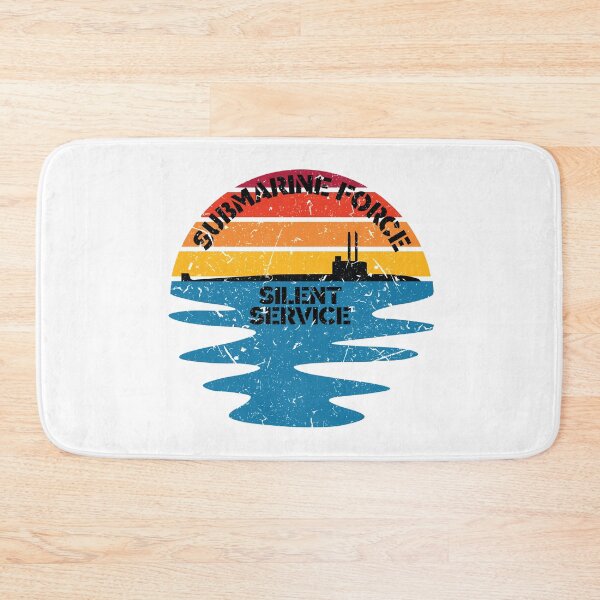 Item preview, Sunset Submarine Silent Service Distressed designed and sold by MadMando.
