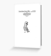 Muppet Patent Greeting Card