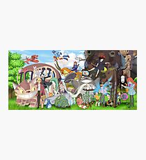 Manga Ghibli Totoro Photographic Print
