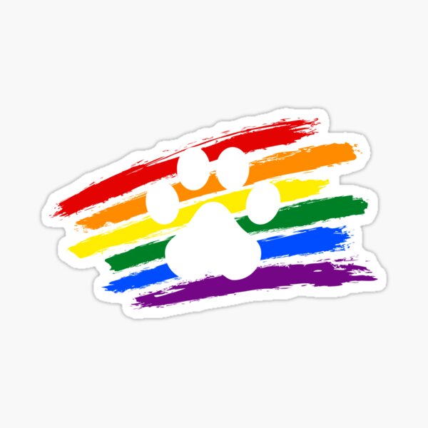 Item preview, Pup Paw Pride Bright Design designed and sold by Web CreationsNL.
