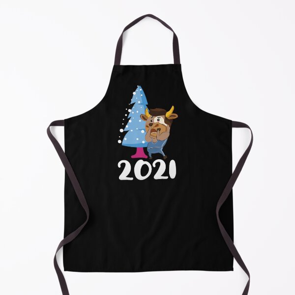 Item preview, Funny Crying New Year Ox Chinese Zodiac Animal Of The Year 2021 Cool Christmas New Year Gift designed and sold by FunnySunny T-Shirts.